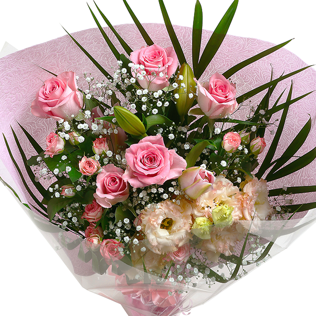 ５０００円花束【ピンク】